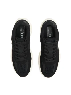 Cropp Sneakersy*Sneakersy na białej podeszwie czarny