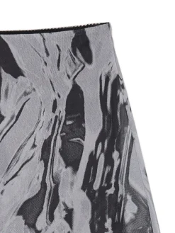 Cropp Sety*Spódnica mini z efektem tie-dye wielobarwny