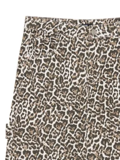 Cropp Spodnie|Sety*Spodnie baggy w panterkę wielobarwny