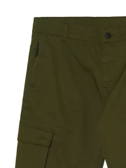 Cropp Spodnie*Spodnie cargo zielony
