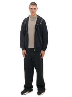 Cropp Spodnie|Sety*Spodnie dresowe wide leg czarny