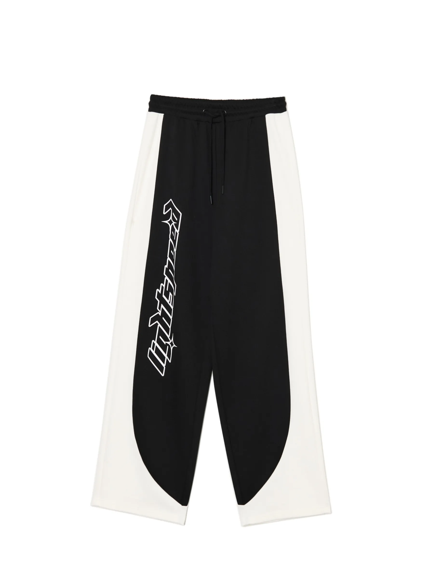 Cropp Spodnie*Spodnie dresowe z napisem czarny