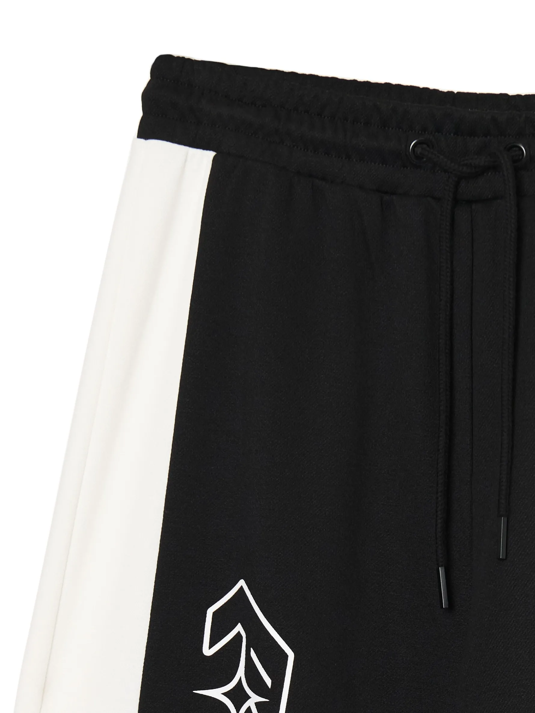 Cropp Spodnie*Spodnie dresowe z napisem czarny