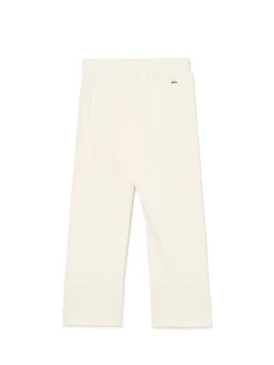 Cropp Spodnie*Spodnie dresowe z zatrzaskami kremowy
