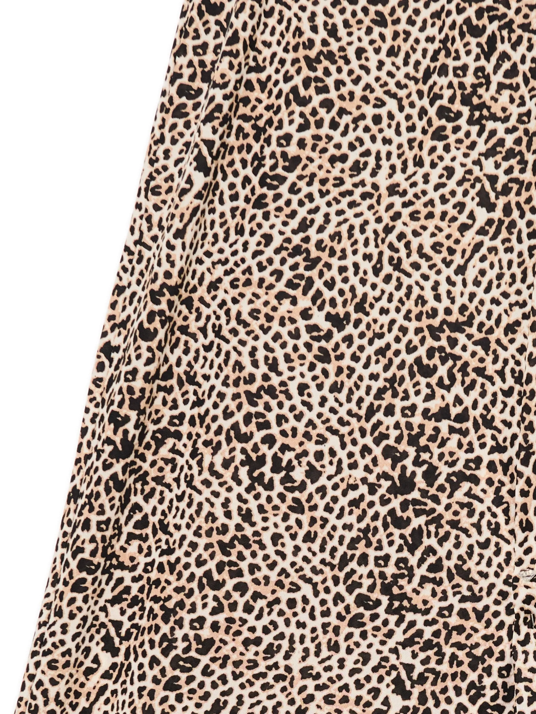 Cropp Spodnie*Spodnie flare w panterkę wielobarwny