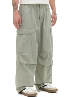 Cropp Spodnie*Spodnie parachute zielony