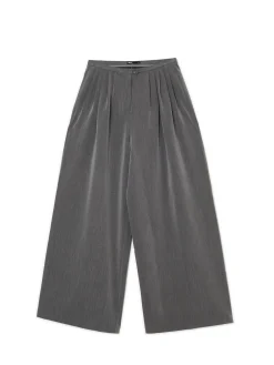Cropp Spodnie*Spodnie wide leg szary