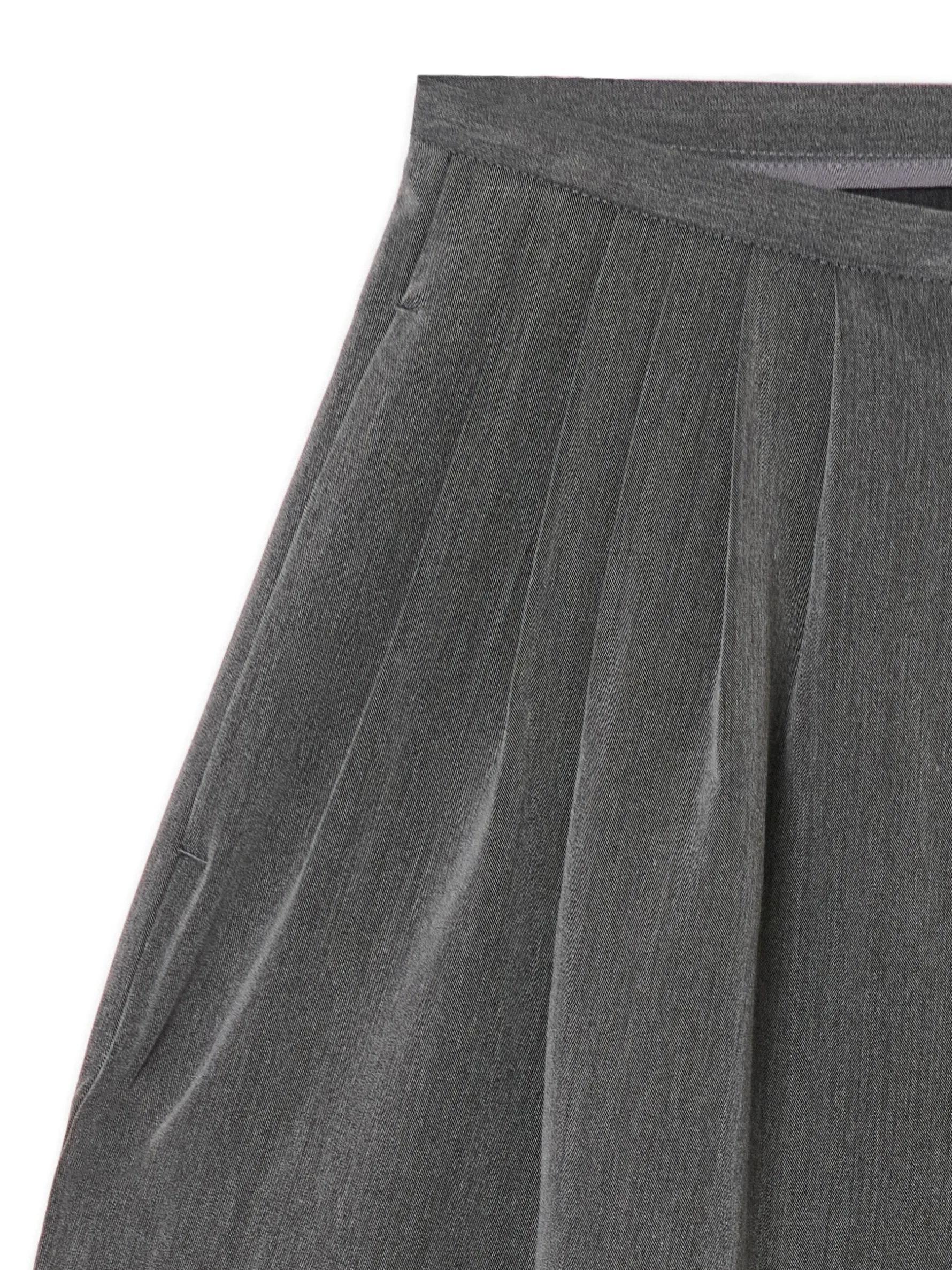 Cropp Spodnie*Spodnie wide leg szary