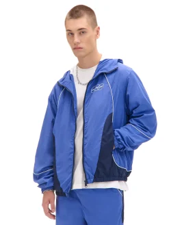 Cropp Kurtki, Płaszcze|Sety*Sportowa kurtka z kapturem granatowy