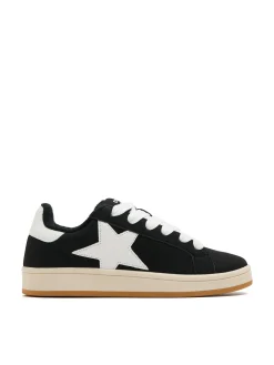 Cropp Sneakersy*Sportowe sneakersy z motywem gwiazdy czarny