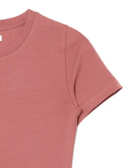 Cropp Sukienki, Kombinezony*Sukienka maxi z krótkim rękawem różowy