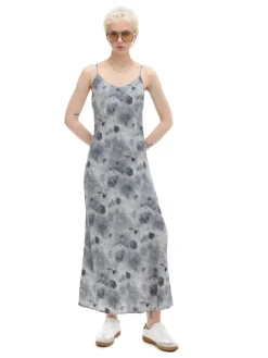 Cropp Sukienki, Kombinezony*Sukienka maxi z wiskozy jasnyszary