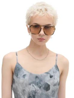 Cropp Sukienki, Kombinezony*Sukienka maxi z wiskozy jasnyszary