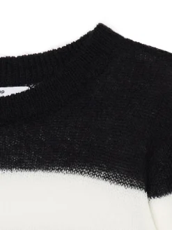 Cropp Swetry*Sweter w paski biały
