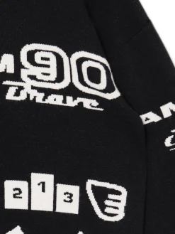 Cropp Swetry*Sweter w racingowym stylu czarny