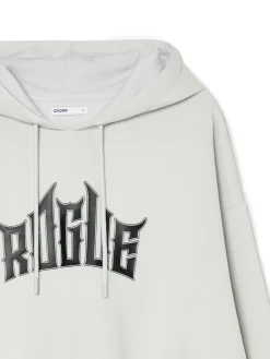 Cropp Unisex|Unisex*Szara bluza z kapturem UNISEX jasnyszary