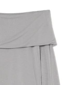 Cropp Koszulki, Topy*Szara bluzka z hiszpańskim dekoltem szary