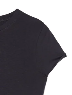 Cropp Koszulki, Topy*Szara koszulka z wiskozą szary