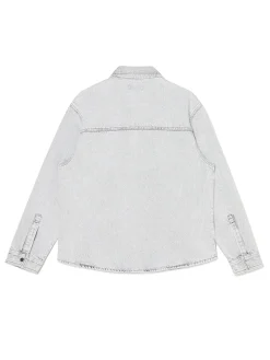 Cropp Kurtki, Płaszcze|Sety*Szara kurtka jeansowa wielobarwny