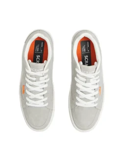 Cropp Sneakersy*Szare buty sneakersy z grubą podeszwą jasnyszary