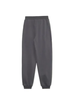 Cropp Spodnie*Szare dresowe joggery z nadrukiem szary