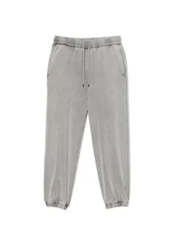 Cropp Spodnie*Szare jeansowe joggery jasnyszary