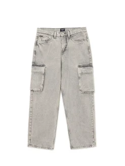 Cropp Jeansy|Baggy*Szare jeansy baggy jasnyszary