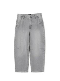 Cropp Jeansy*Szare jeansy skater jasnyszary