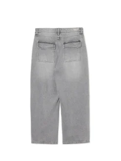 Cropp Jeansy*Szare jeansy skater jasnyszary