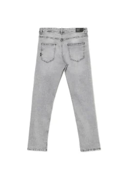 Cropp Jeansy*Szare jeansy slim jasnyszary