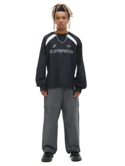 Cropp Spodnie*Szare joggery Baltic Games szary