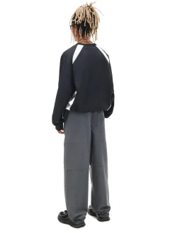 Cropp Spodnie*Szare joggery Baltic Games szary