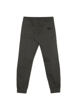 Cropp Spodnie*Szare joggery z kieszeniami cargo szary