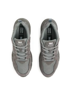 Cropp Sneakersy*Szare sneakersy z odblaskowymi elementami szary