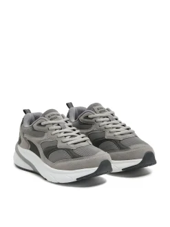 Cropp Sneakersy*Szare sneakersy z solidną podeszwą szary