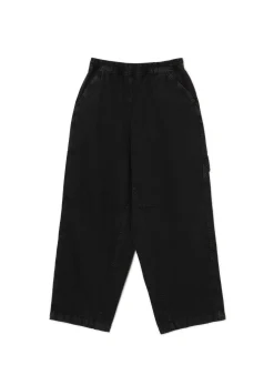 Cropp Spodnie*Szare spodnie baggy z wysokim stanem szary