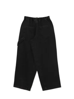 Cropp Spodnie*Szare spodnie baggy z wysokim stanem szary