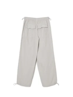Cropp Spodnie*Szare spodnie parachute jasnyszary