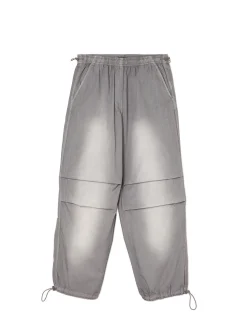 Cropp Spodnie*Szare spodnie parachute inny