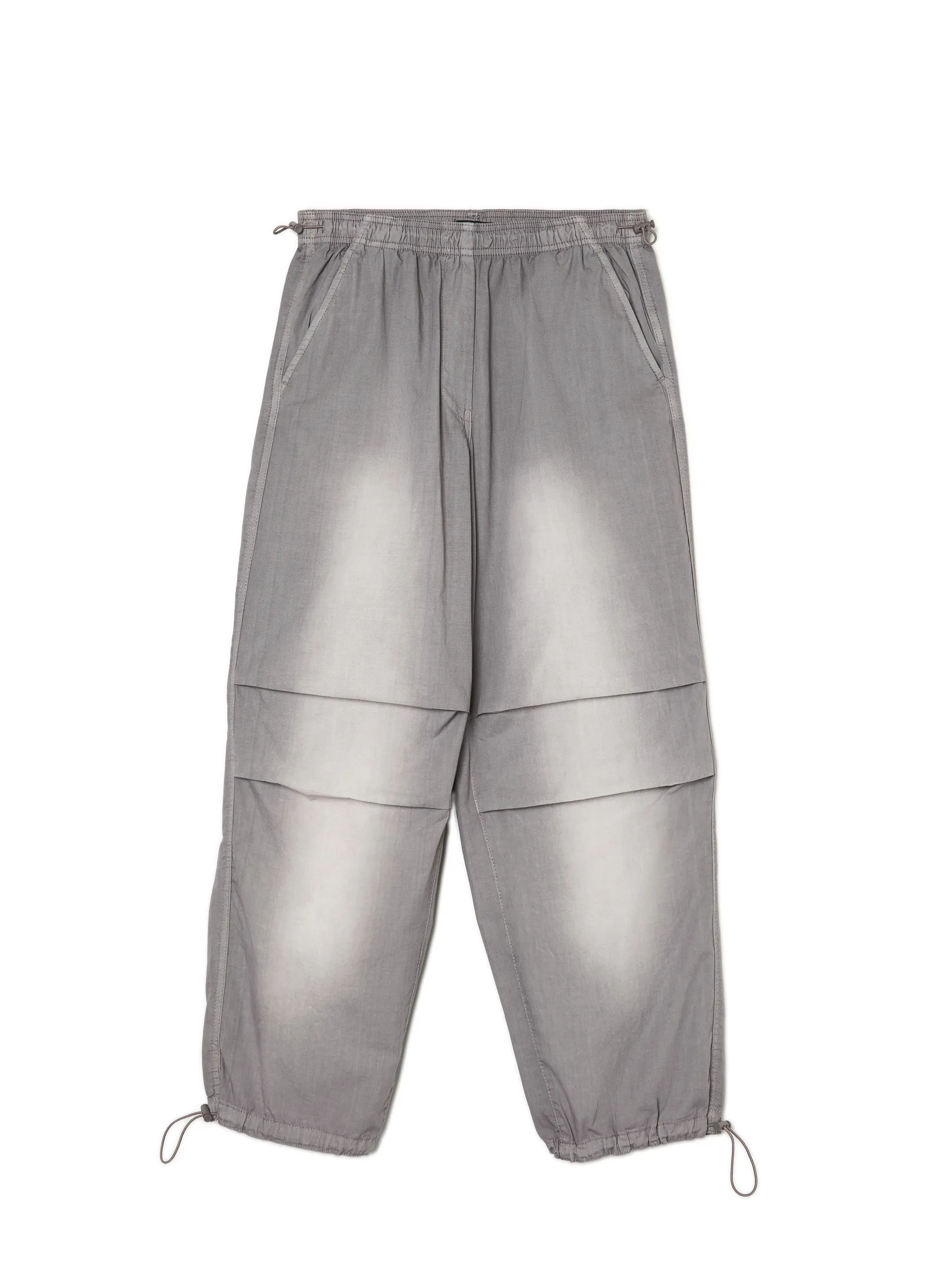 Cropp Spodnie*Szare spodnie parachute inny