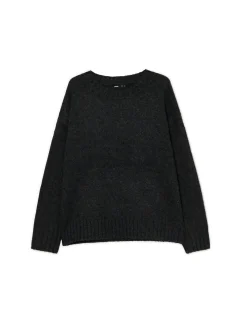 Cropp Swetry*gładki sweter szary