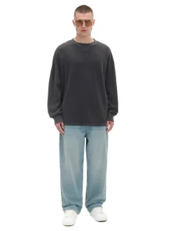 Cropp Swetry*sweter oversize szary