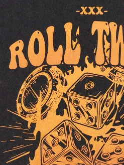 Cropp Koszulki, Topy*T-shirt z kolorowym nadrukiem szary