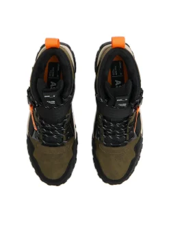 Cropp Sneakersy|Za Kostkę*Sznurowane sneakersy z zatrzaskiem zielony