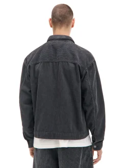 Cropp Koszule*Sztruksowa koszula z kieszeniami czarny