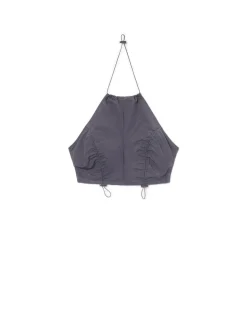 Cropp Koszule, Bluzki*Top z regulacją fioletowy