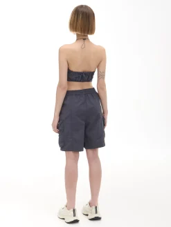 Cropp Koszule, Bluzki*Top z regulacją fioletowy