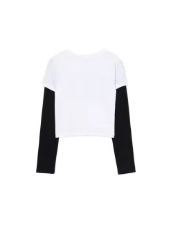 Cropp Koszulki, Topy*T-shirt longsleeve Monster High biały