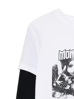 Cropp Koszulki, Topy*T-shirt longsleeve Monster High biały