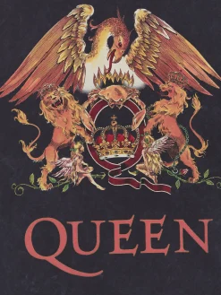 Cropp Koszulki, Topy*T-shirt oversize Queen szary